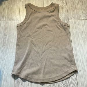 So tank top, XS, tan, light brown color
